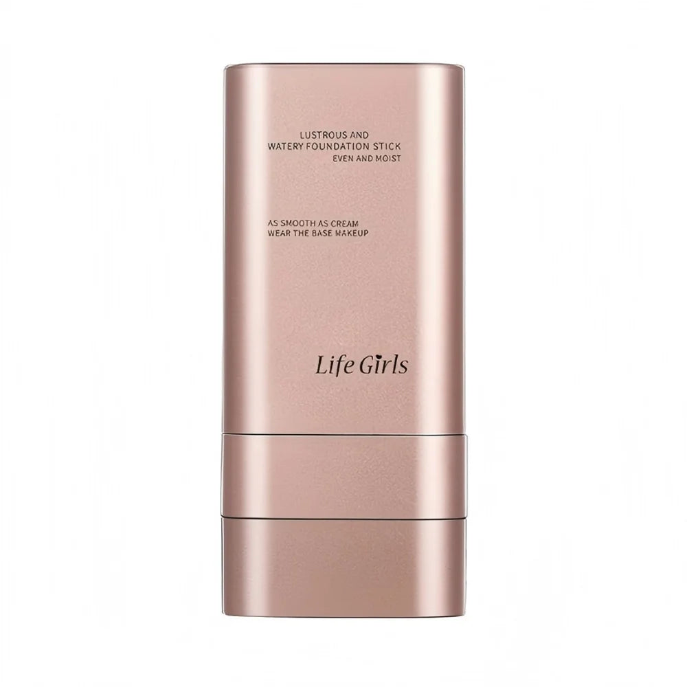 Kendal Beauty Watery Double-Headed Foundation Stick with Brush, Natural Long-Lasting Flawless Makeup For Facial Concealer Cosmetics