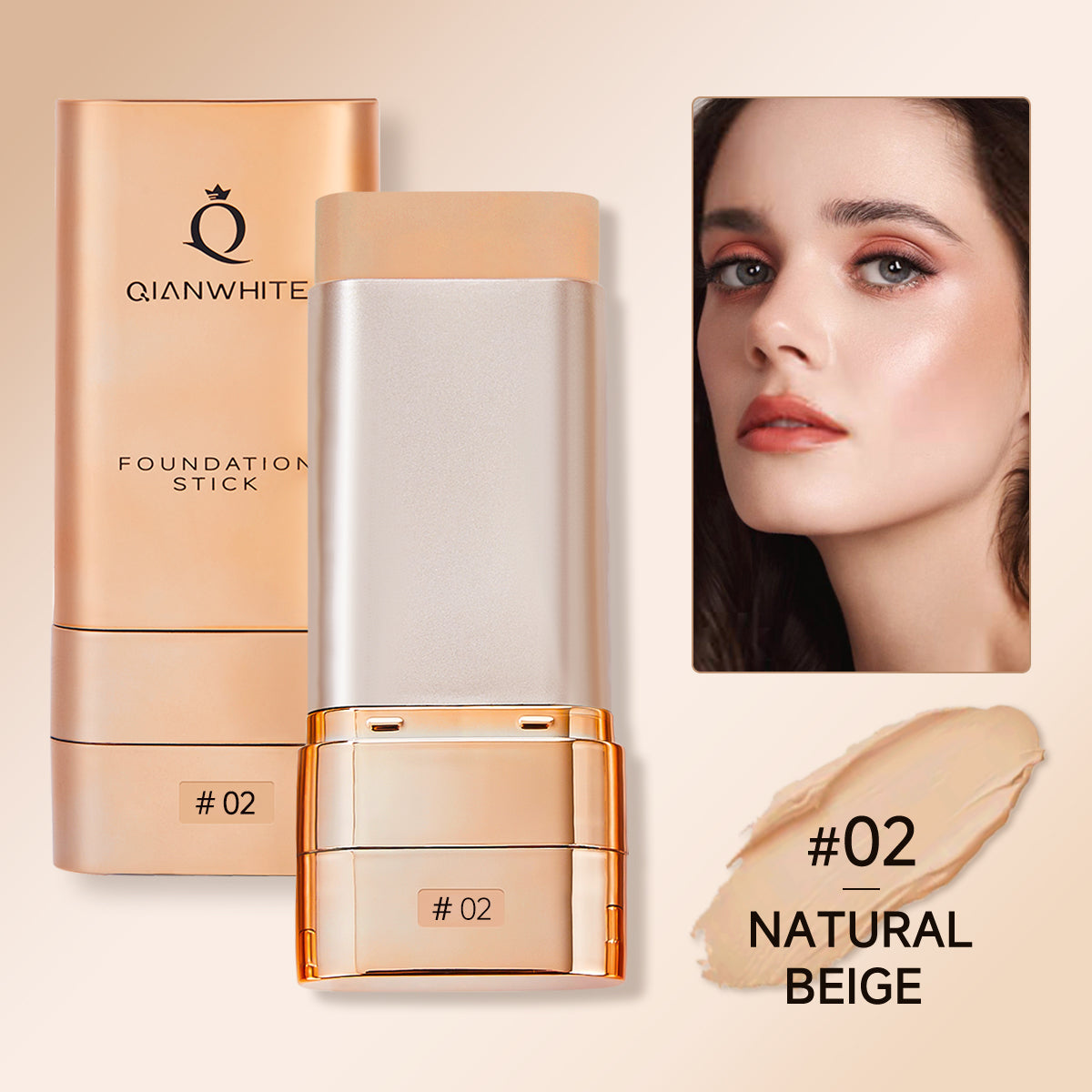 KENDSL BEAUTY Base de Maquillaje en Barra y Corrector 2 en 1
