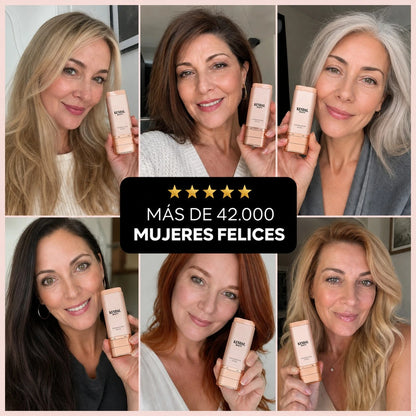 La base de maquillaje ultra-ligero de 30 segundos_ Aplica, difumina y lista