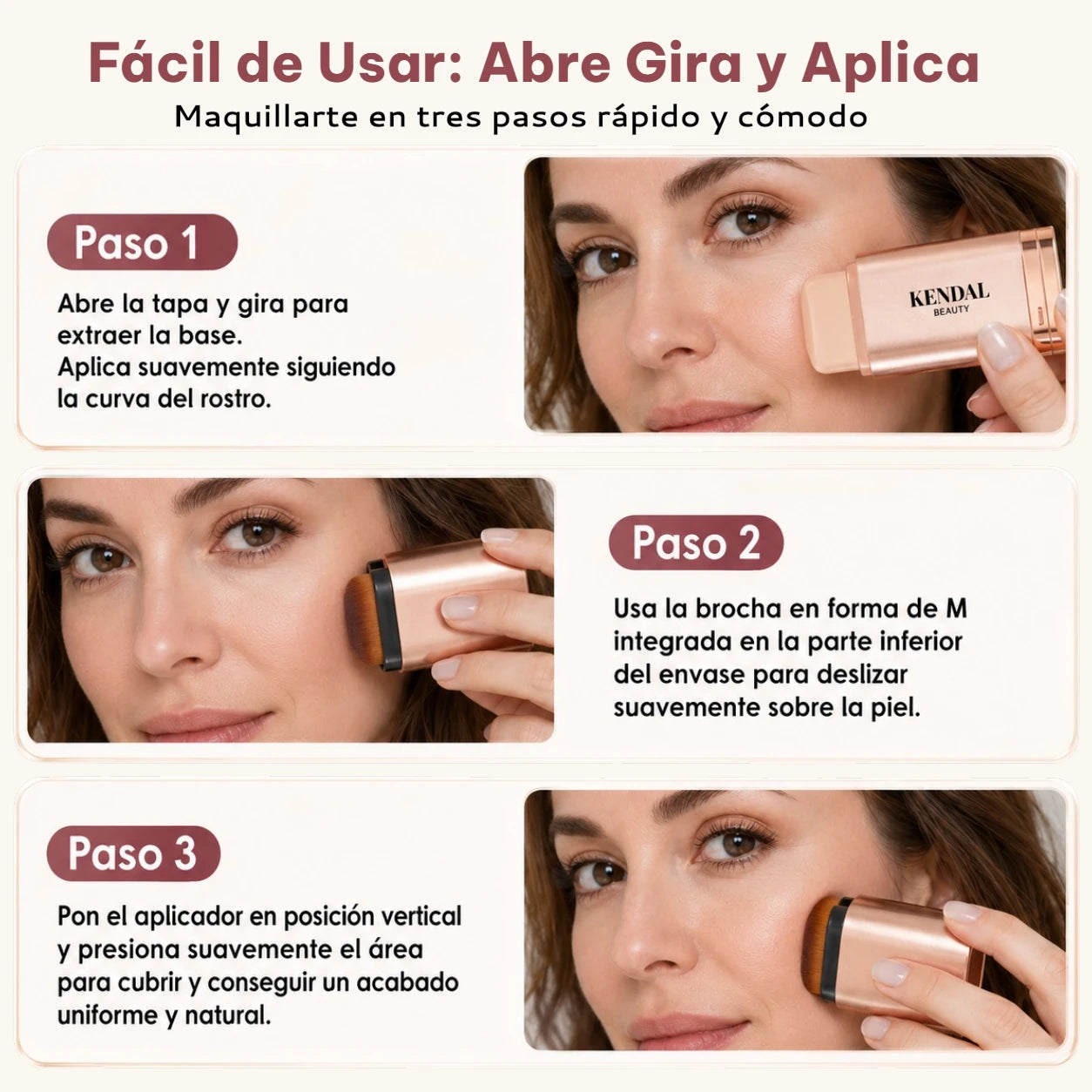 Base de Maquillaje Coreana 8 en 1