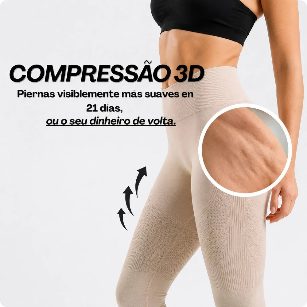 Leggings 3D de Kendal Beauty™ – Anticelulitis - Redefine tu Celulitis sin esfuerzo