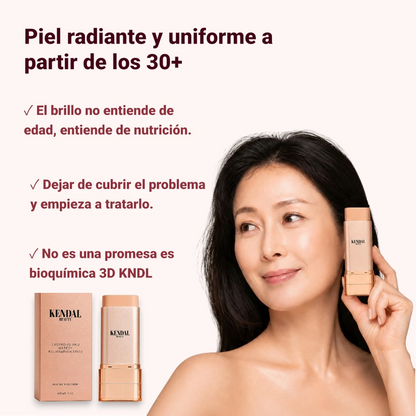 La base de maquillaje ultra-ligero de 30 segundos_ Aplica, difumina y lista