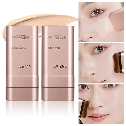 kendalbeauty Hydrating Foundation, Natural-Looking, Moisturizing, Shiny, Thin and Lightweight, Double-Headed Makeup Foundation That Rotates for Easy Use, with Its Own Brush, Waterproof, Easy to Apply Makeup, and Easy for Beginners to Use.