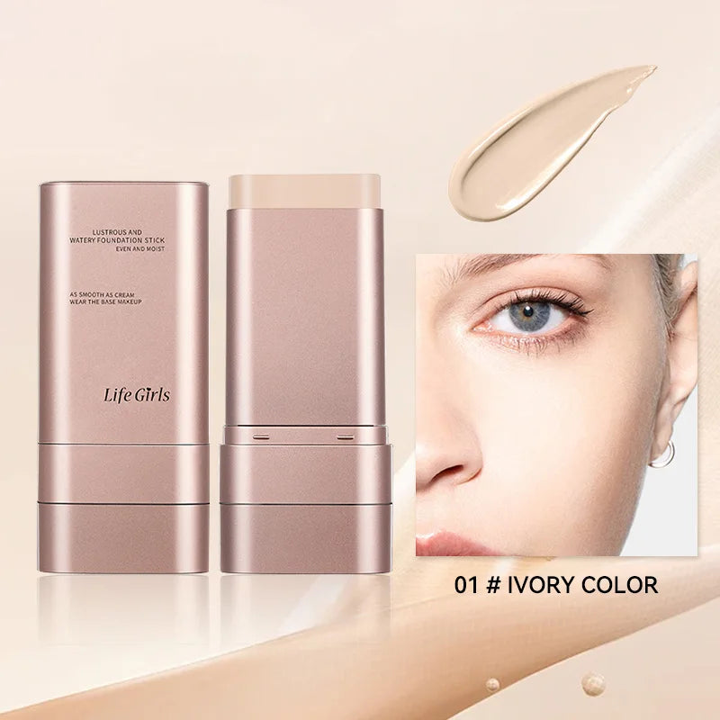 kendalbeauty Hydrating Foundation, Natural-Looking, Moisturizing, Shiny, Thin and Lightweight, Double-Headed Makeup Foundation That Rotates for Easy Use, with Its Own Brush, Waterproof, Easy to Apply Makeup, and Easy for Beginners to Use.
