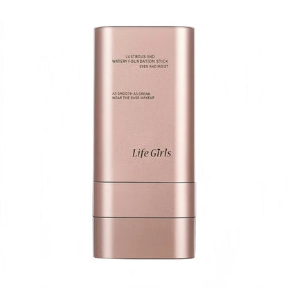 Kendal Beauty Watery Double-Headed Foundation Stick with Brush, Natural Long-Lasting Flawless Makeup For Facial Concealer Cosmetics